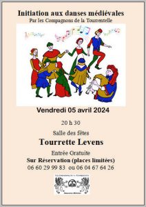 Initiation aux danses Médiévales Par les Compagnons de la Tourrentelle
