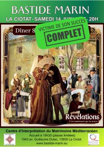 Nous allons programmer une nouvelle date durant l'été afin de répondre aux nombreuses personnes qui ne peuvent hélas plus réserver leurs places.