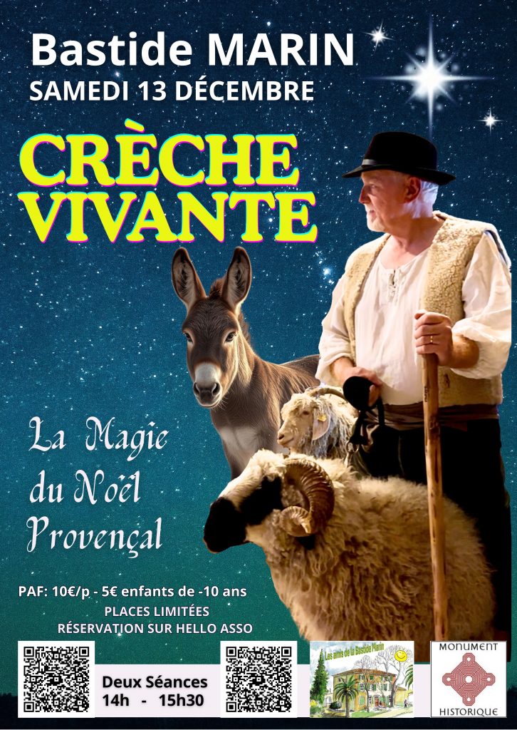 Crèche vivante Bastide MARIN 2025