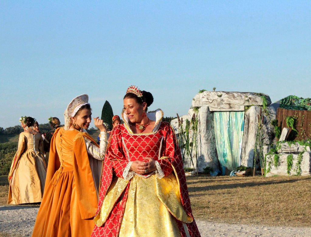 visite de Marguerite de Navarre du spectacle historique